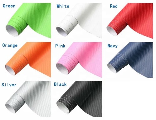 Glossy 5D Carbon Fiber Vinyl Paper Rolls